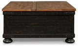 Valebeck Two Tone Coffee Table and End Table from Ashley - Luna Furniture