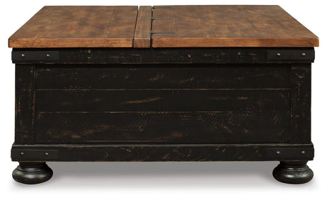 Valebeck Two Tone Coffee Table and End Table from Ashley - Luna Furniture