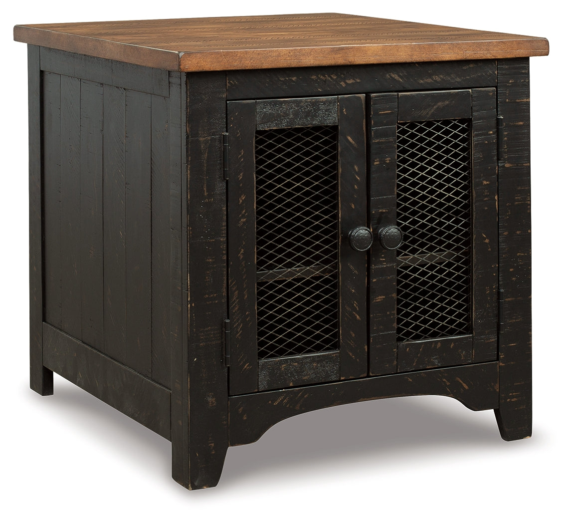 Valebeck Coffee Table with 2 End Tables in Black/Brown from Ashley - Luna Furniture