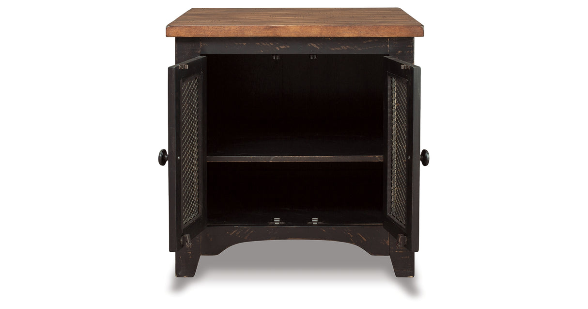 Valebeck Two Tone Coffee Table and End Table from Ashley - Luna Furniture