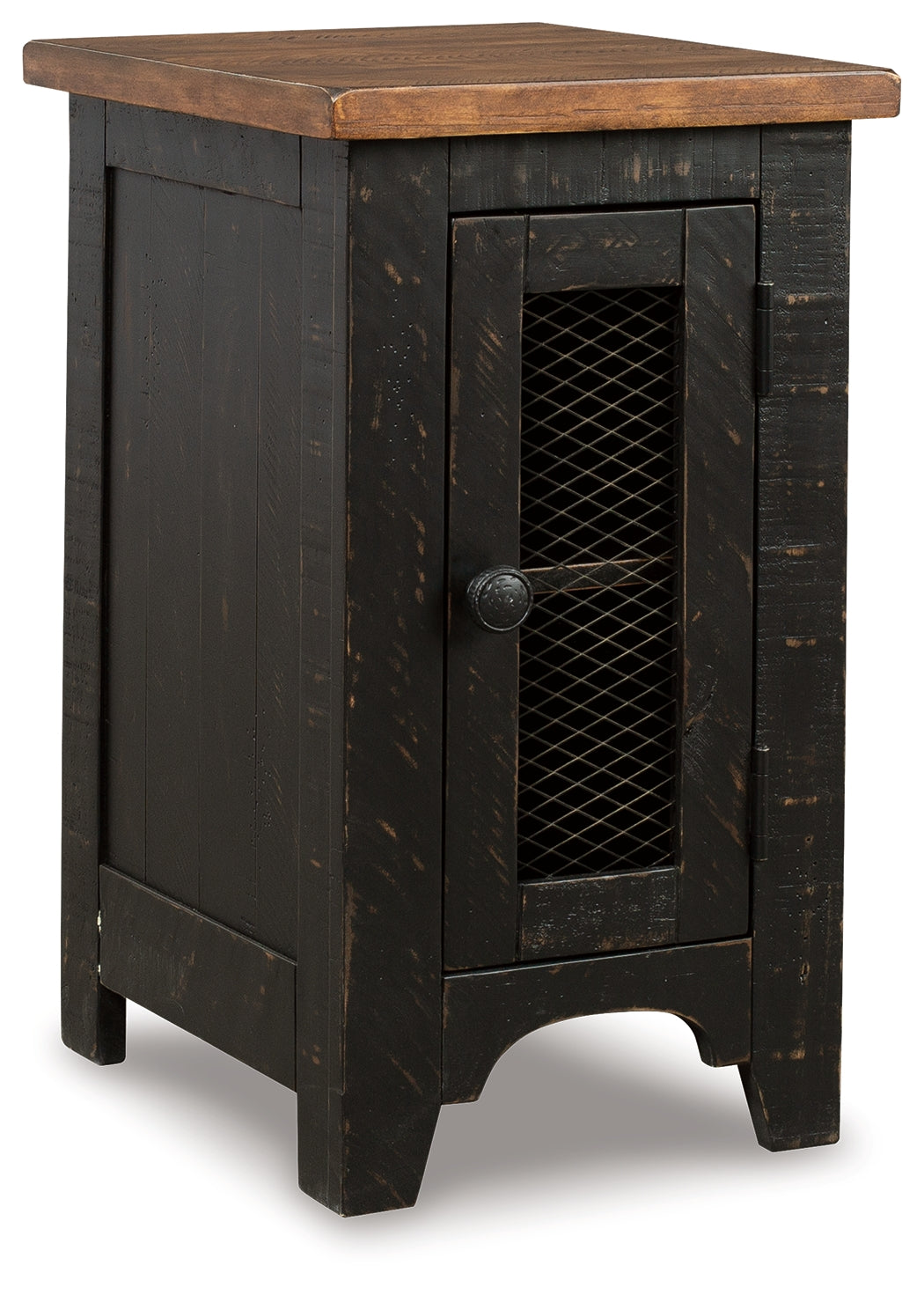 Valebeck Black/Brown Coffee Table and 2 Chairside End Tables from Ashley - Luna Furniture