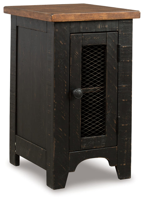 Valebeck Black/Brown Coffee Table and 2 Chairside End Tables from Ashley - Luna Furniture