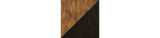 Valebeck Black/Brown Chairside End Table from Ashley Furniture - Luna Furniture