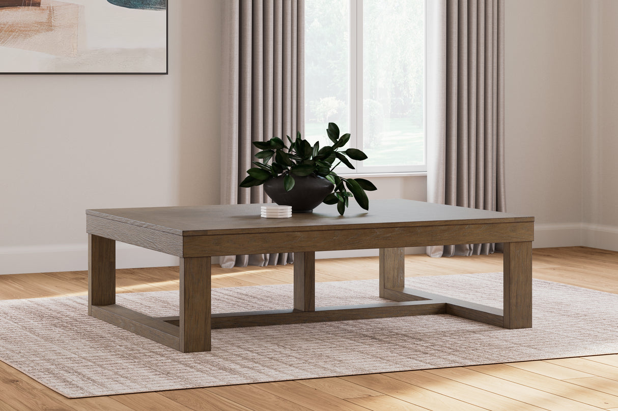 Cariton Gray Coffee Table from Ashley - Luna Furniture