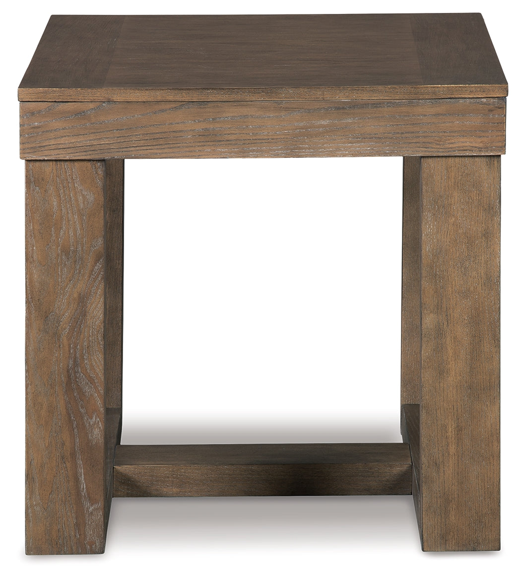 Cariton Gray End Table from Ashley - Luna Furniture