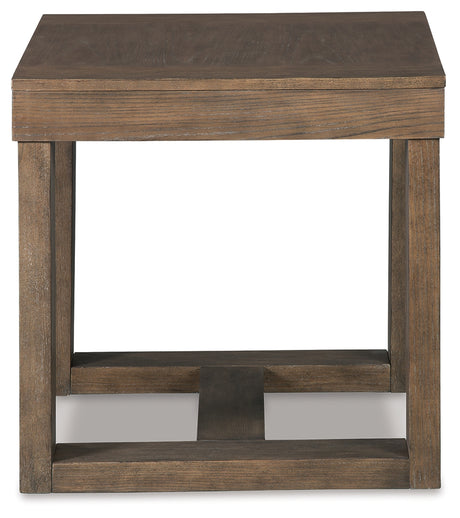 Cariton Gray End Table from Ashley - Luna Furniture