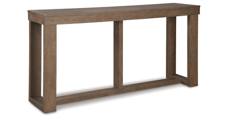 Cariton Gray Sofa/Console Table from Ashley - Luna Furniture