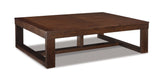 Watson Dark Brown Coffee Table and 2 End Tables with Console from Ashley - Luna Furniture
