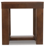 Watson Dark Brown Coffee Table and 2 End Tables with Console from Ashley - Luna Furniture