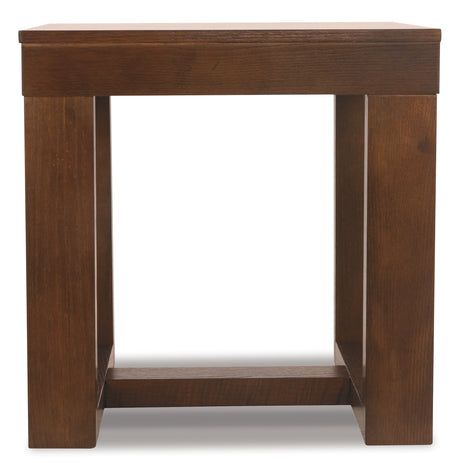 Watson Dark Brown End Table from Ashley - Luna Furniture