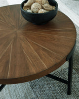 Crosstrail Brown Table (Set of 3) from Ashley - Luna Furniture
