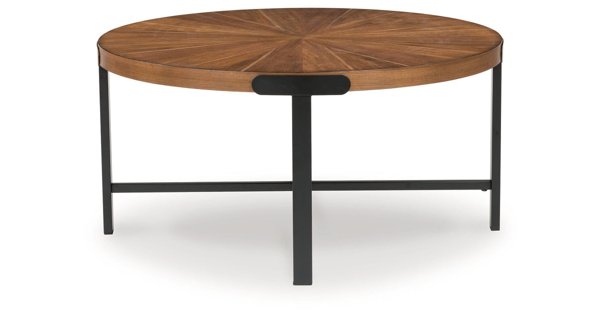 Crosstrail Brown Table (Set of 3) from Ashley Furniture - Luna Furniture