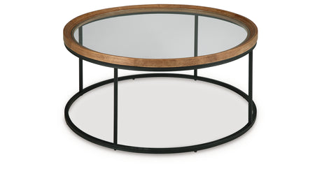 Noraluna Medium Brown Coffee Table from Ashley Furniture - Luna Furniture