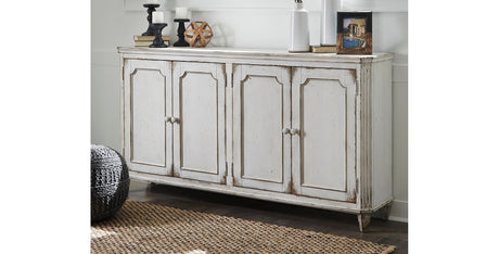 Mirimyn Antique White Accent Cabinet from Ashley Furniture - Luna Furniture