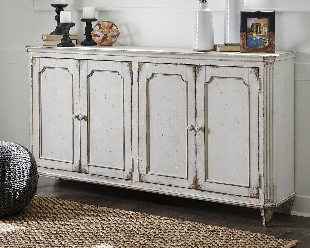Mirimyn Antique White Accent Cabinet from Ashley Furniture - Luna Furniture