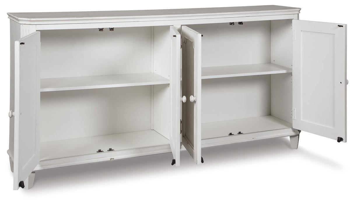 Mirimyn Antique White Accent Cabinet from Ashley Furniture - Luna Furniture