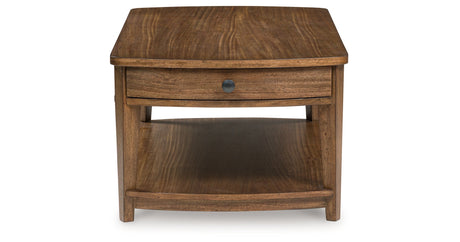 Burkbyer Brown Coffee Table from Ashley - Luna Furniture