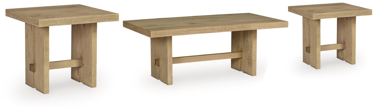 Crendlin Coffee Table and 2 End Tables from Ashley - Luna Furniture