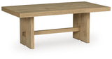 Crendlin Light Brown Coffee Table from Ashley - Luna Furniture