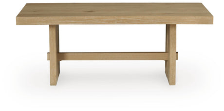 Crendlin Light Brown Coffee Table from Ashley - Luna Furniture