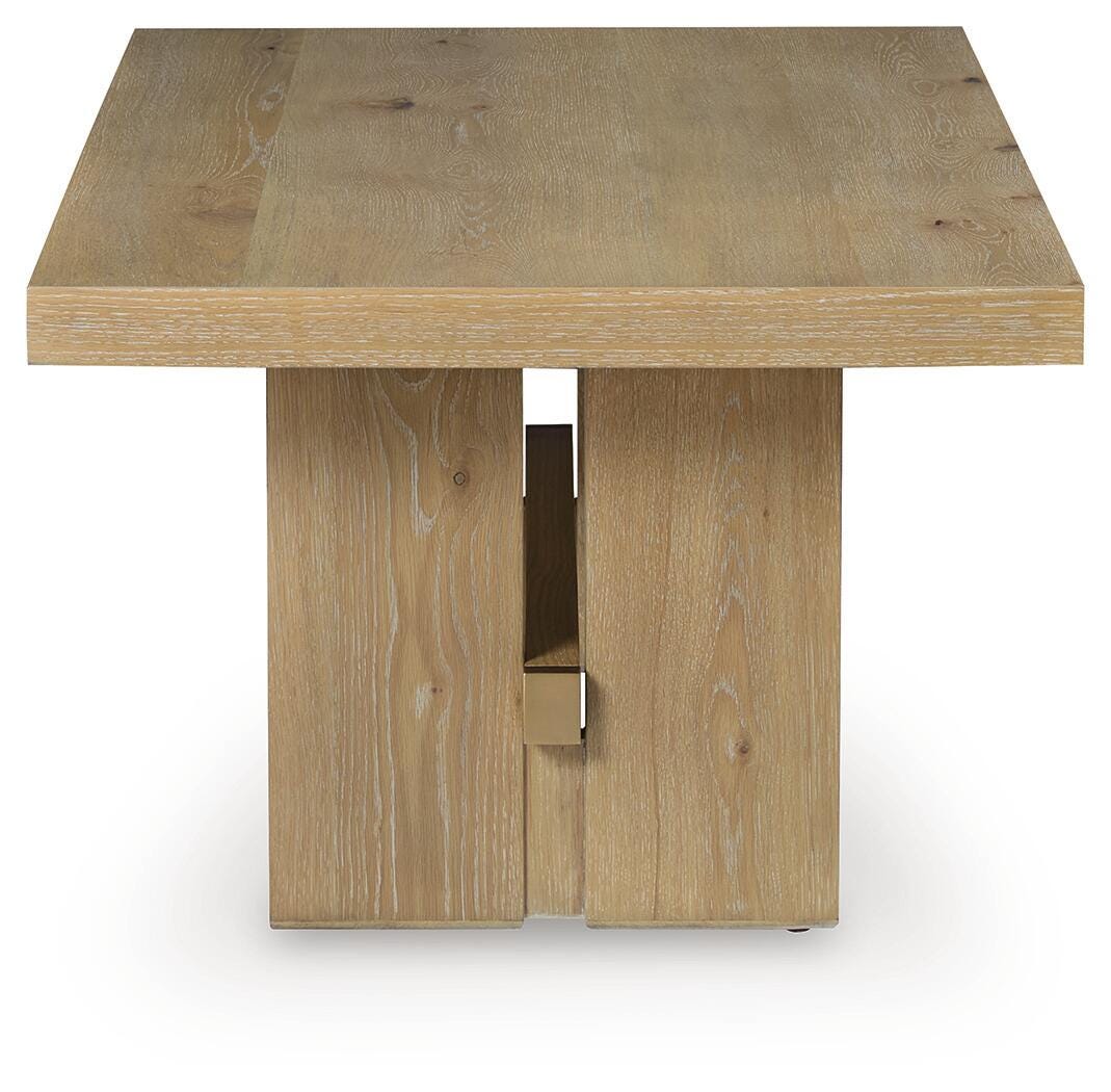 Crendlin Light Brown Coffee Table from Ashley - Luna Furniture
