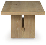Crendlin Light Brown Coffee Table from Ashley - Luna Furniture