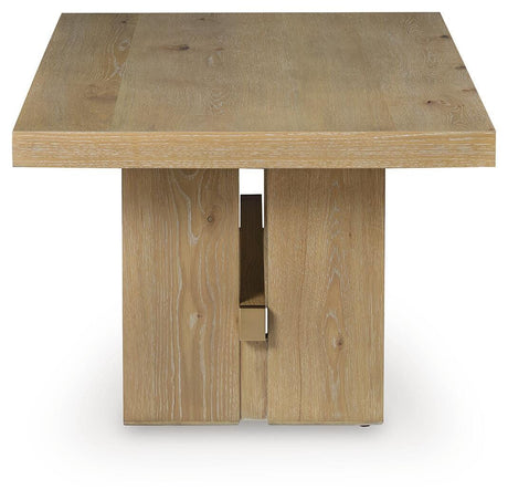 Crendlin Light Brown Coffee Table from Ashley - Luna Furniture