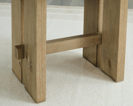 Crendlin Light Brown Rectangular End Table from Ashley - Luna Furniture