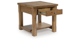 Vandenmore Medium Brown End Table from Ashley - Luna Furniture