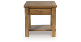 Vandenmore Medium Brown End Table from Ashley - Luna Furniture