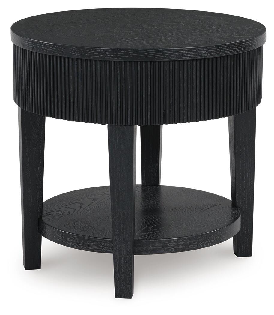 Marstream Black Coffee Table and End Table from Ashley - Luna Furniture