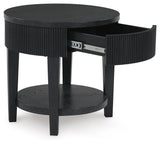 Marstream Black Coffee Table and End Table from Ashley - Luna Furniture