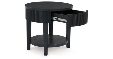 Marstream Black End Table from Ashley Furniture - Luna Furniture