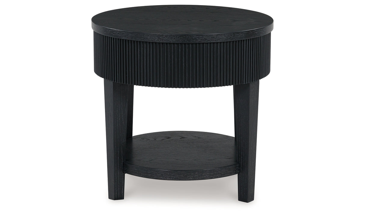 Marstream Black End Table from Ashley Furniture - Luna Furniture