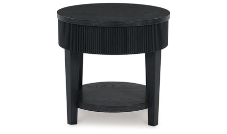Marstream Black End Table from Ashley Furniture - Luna Furniture
