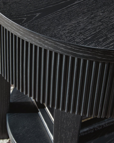 Marstream Black End Table from Ashley Furniture - Luna Furniture
