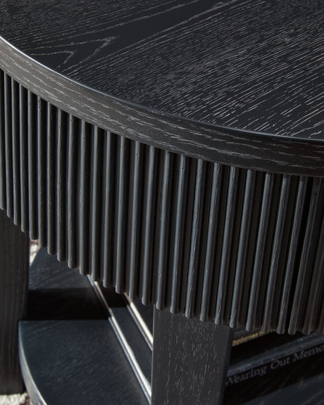 Marstream Black End Table from Ashley Furniture - Luna Furniture