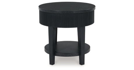 Marstream Black End Table from Ashley Furniture - Luna Furniture