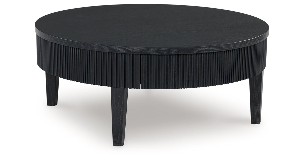 Marstream Black Coffee Table from Ashley Furniture - Luna Furniture