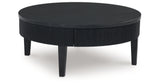 Marstream Black Coffee Table from Ashley Furniture - Luna Furniture