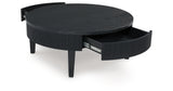 Marstream Black Coffee Table from Ashley Furniture - Luna Furniture