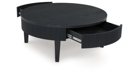 Marstream Black Coffee Table from Ashley Furniture - Luna Furniture