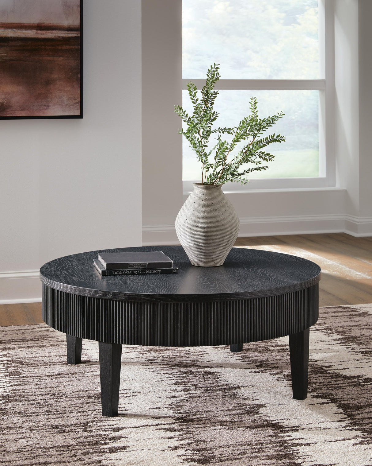 Marstream Black Coffee Table from Ashley Furniture - Luna Furniture