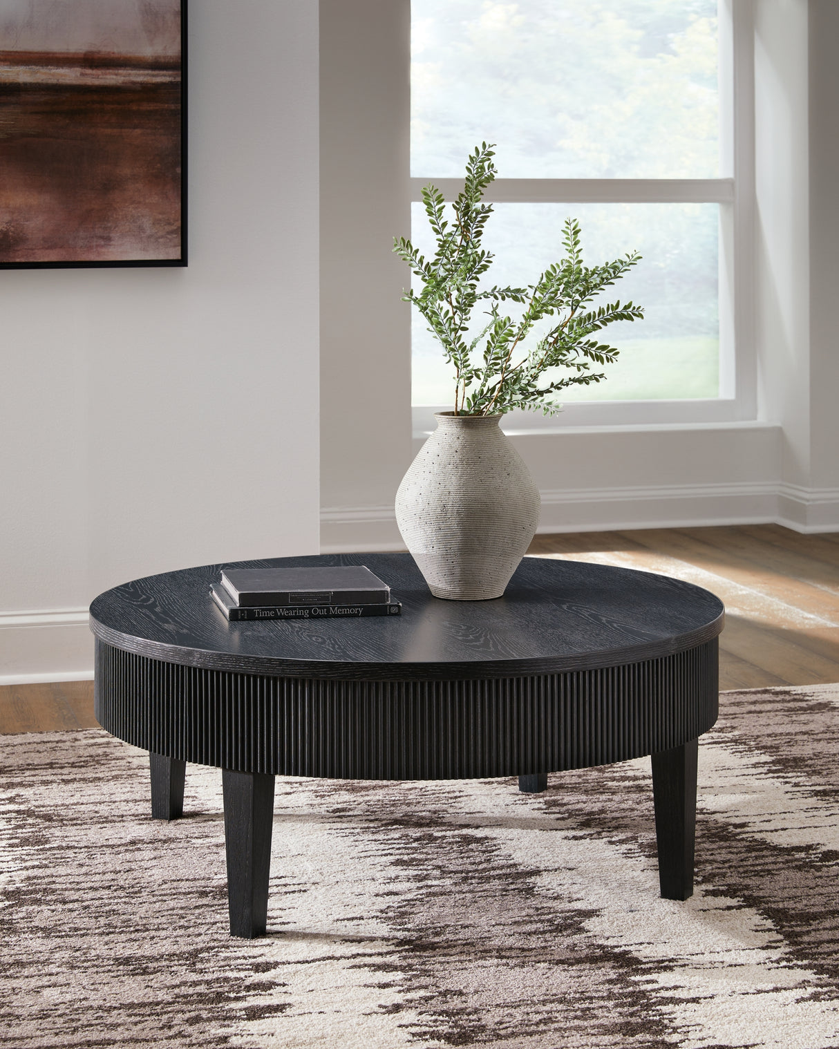 Marstream Black Coffee Table from Ashley Furniture - Luna Furniture