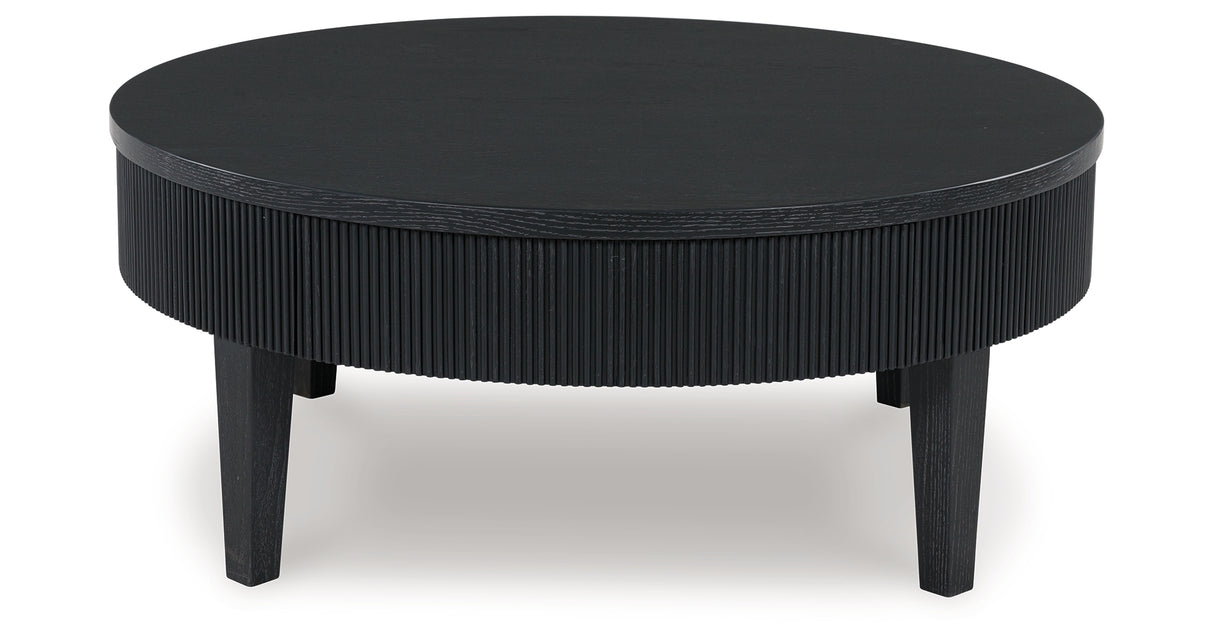 Marstream Black Coffee Table from Ashley Furniture - Luna Furniture