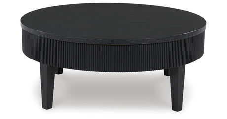 Marstream Black Coffee Table from Ashley Furniture - Luna Furniture