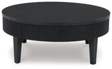 Marstream Black Coffee Table and End Table from Ashley - Luna Furniture