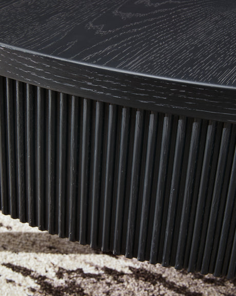Marstream Black Coffee Table from Ashley Furniture - Luna Furniture