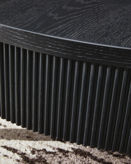 Marstream Black Coffee Table from Ashley Furniture - Luna Furniture