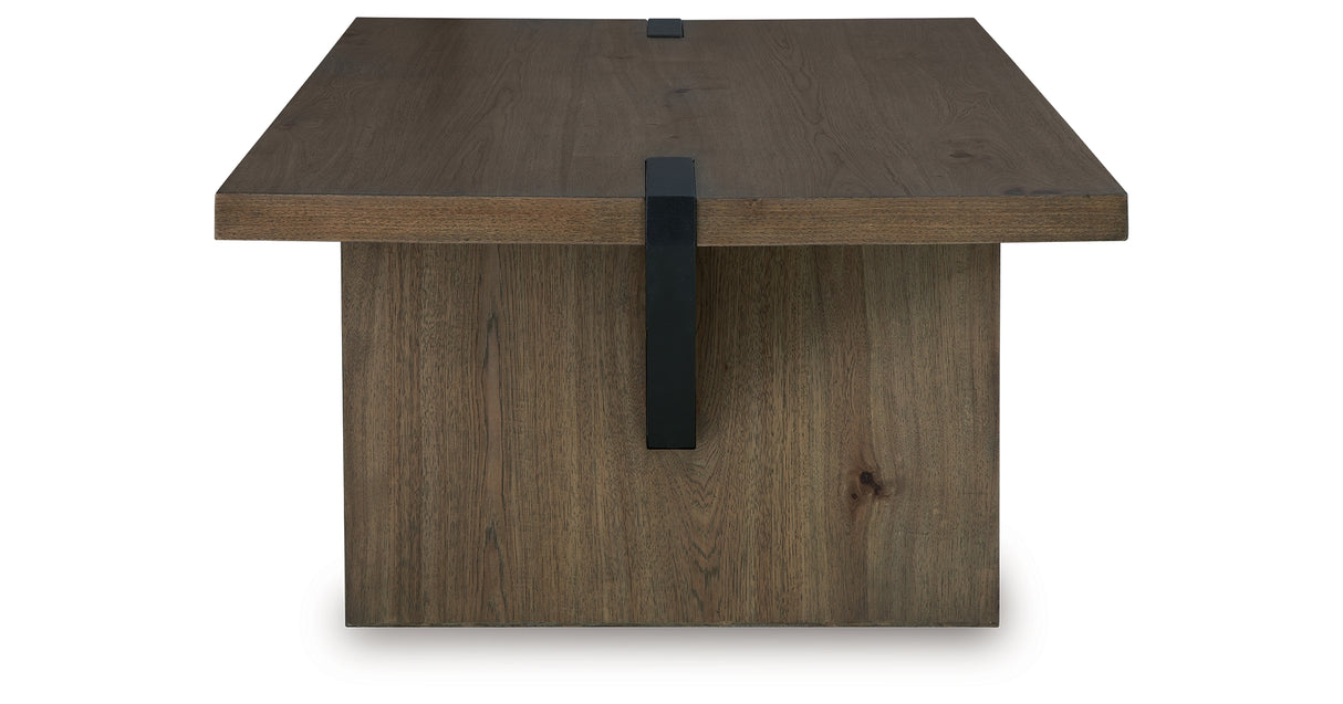 Kandinew Light Brown Coffee Table from Ashley Furniture - Luna Furniture